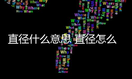 【】2、直径：圆的最中间有个点