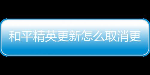 【】更新更新打开和平精英游戏