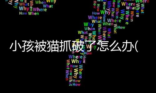 【】猫抓伤虽然看起来不严重