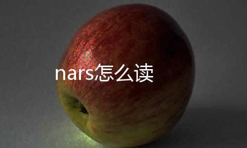 【】关于“nars怎么读”的问题